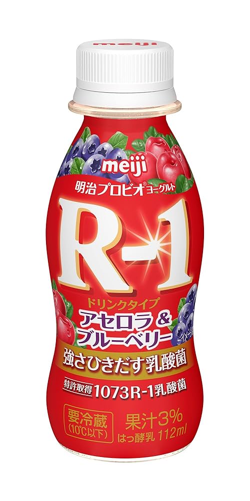 Amazon.co.jp: 【クール便】 明治 ヨーグルト R-1 ドリンク